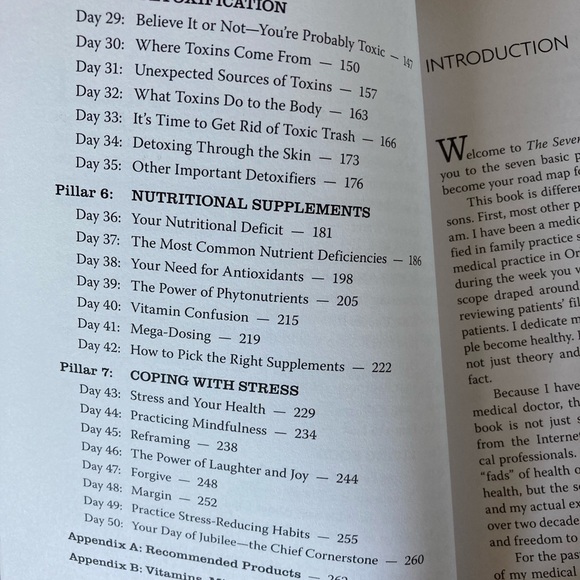 The Seven Pillars of Health Book - Picture 4 of 4